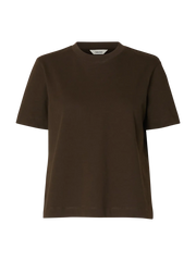 White boxy t-shirt - Selected Femme Essential