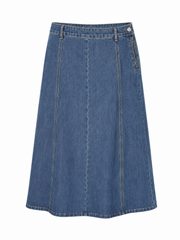 Sassy Copenhagen - Nederdel - Denim Blue - Nadya