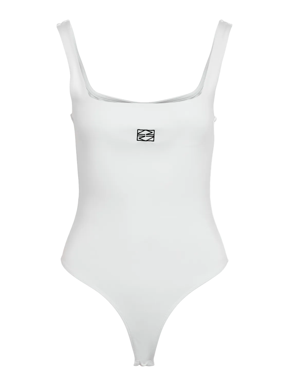 Noisy May - Square bodysuit - white - Teresa