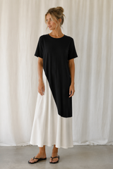 Sassy Copenhagen - Maxi Dress - Black/White - Oda