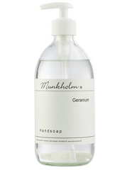 Organic håndsæbe - Geranium - 500 ml - Munkholm sss