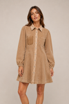 Sassy Copenhagen - Denim dress - Brown - Ottela