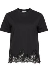 Vila - T-shirt - Black beauty - Viopella