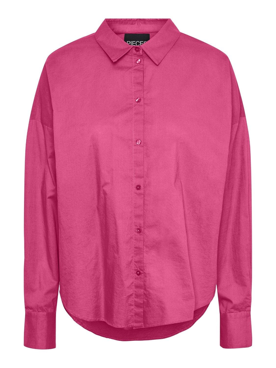 Se Pink Skjorte - Tanne - Pieces hos stilkompagniet.dk