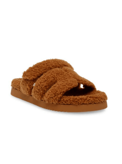 Steve Madden Sko Plysset sandal - Camel - Missile-F - Steve Madden