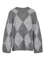 Noisy May - Pullover - Medium grey melange - Sutton
