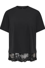 Only - T-shirt - Black - Vivvi