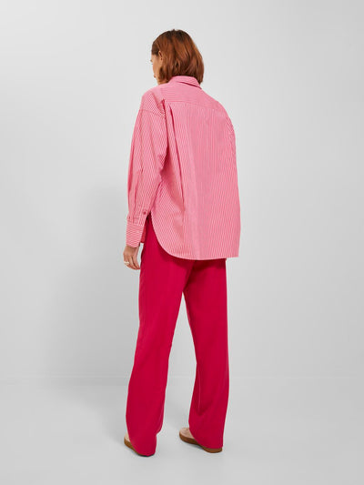 JJXX - Skjorte - Cerise Stripes Pink - Jamie