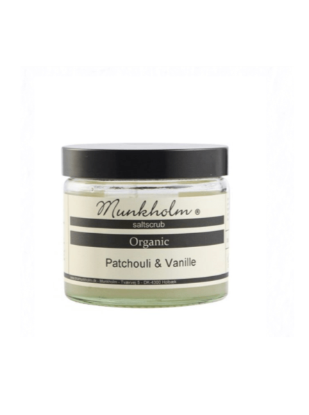 Munkholm beauty Saltscrub - Patchouli & Vanille - 250 ml. - Munkholm