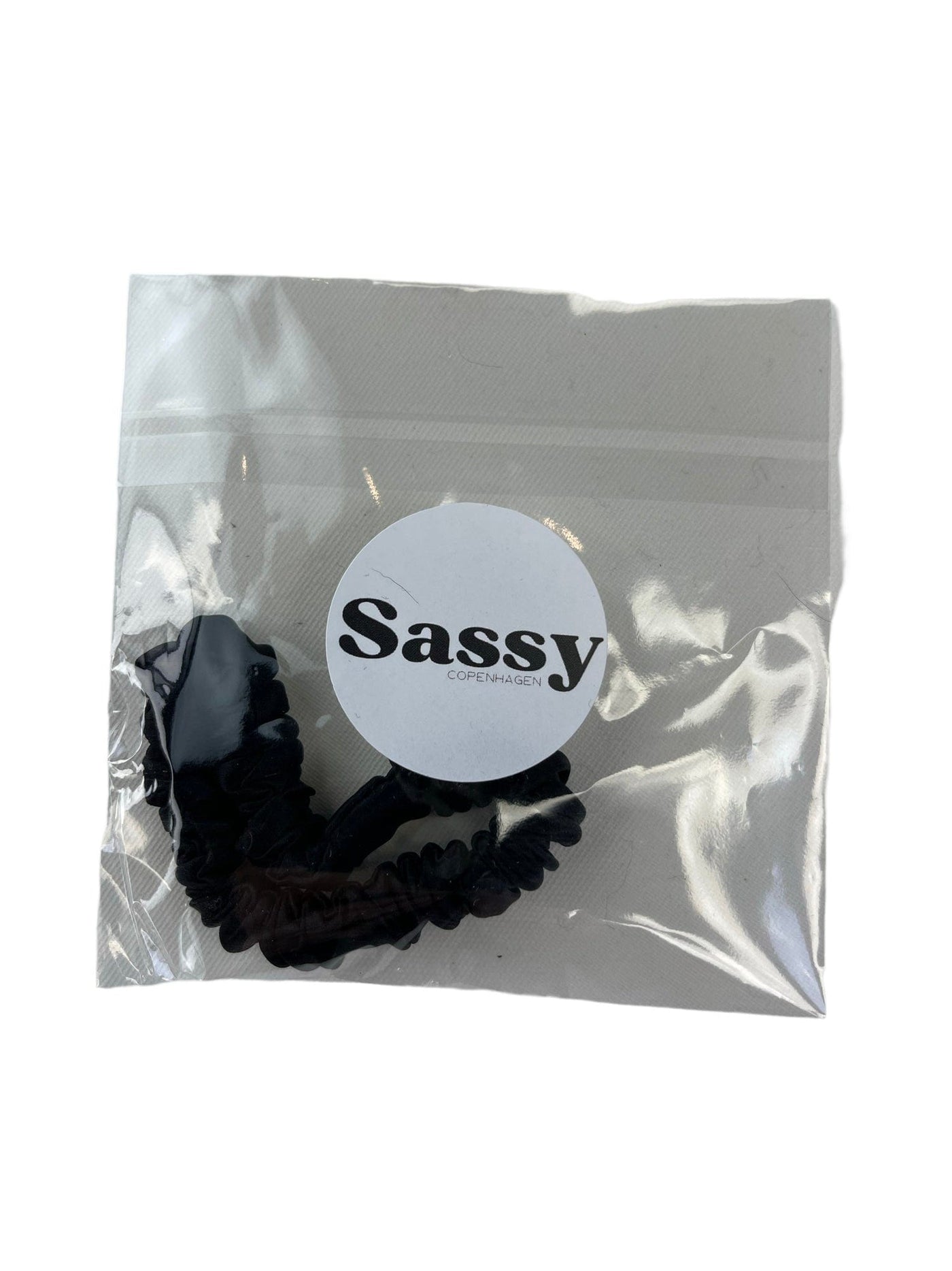 Sassy Copenhagen Accessories Sassy Copenhagen - 100% Silke hårelastik - SSSisse sort