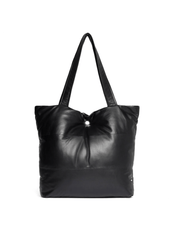 Shopper leather bag - Black - Depeche