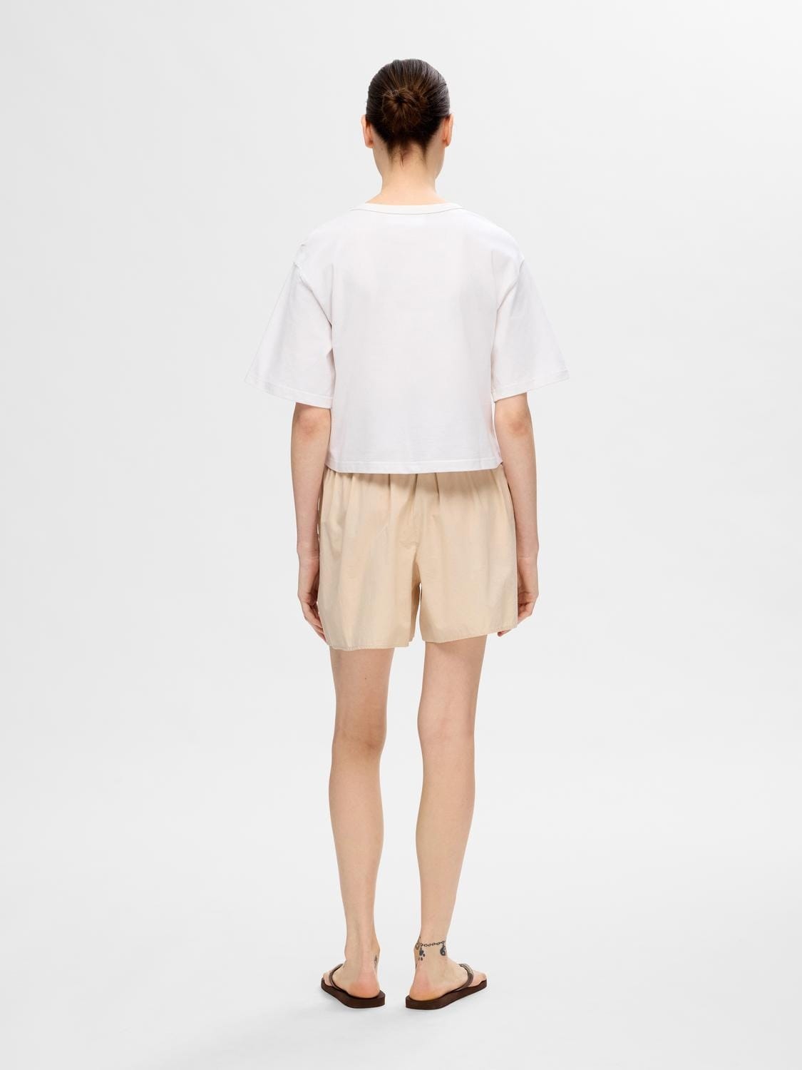 Selected Femme Underdele Shorts - Beige - Melli - Selected femme