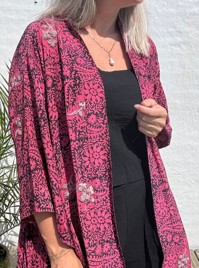 Cofur Accessories Silke Kimono - Dubai kimono lang - 100% Silke - Cofur 15