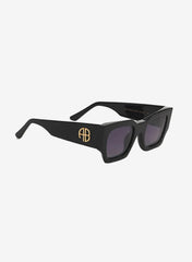 Anine Bing - Sunglasses - Monogram Black Big - Indio