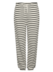 Sweatpants - Striped black/white - Chilli - Pieces 