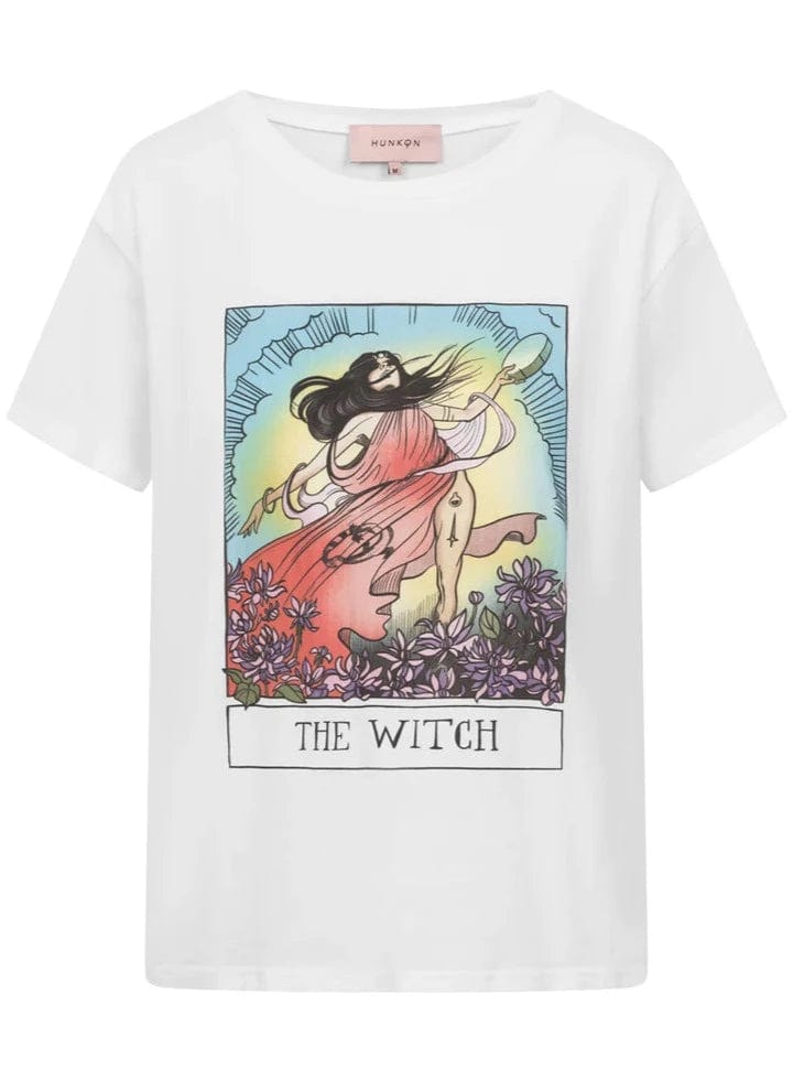 T-shirt med print - The Witch - Hunkøn