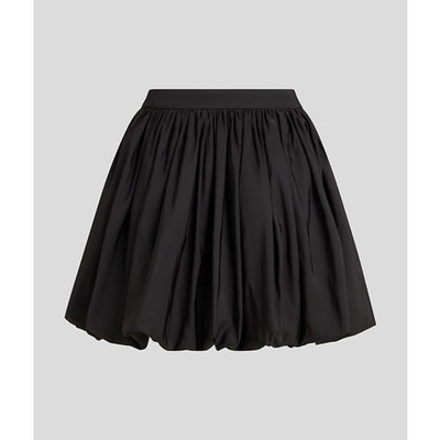 Karl Lagerfeld - Nederdel - Sort - Taffeta skirt
