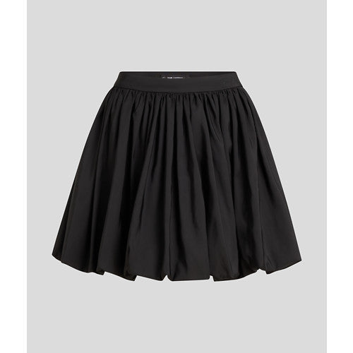 Karl Lagerfeld - Nederdel - Sort - Taffeta skirt