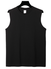 Boyfriend tank top - Lisa Sort - Sassy Copenhagen