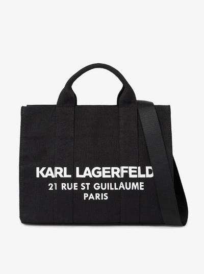 Karl Lagerfeld Accessories Taske - SQUARE CANV SHOPP- Karl Lagerfeld