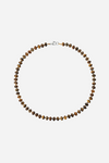 Andcopenhagen Jewelry - Perlehalsklæde - Tiger øje - Ebba