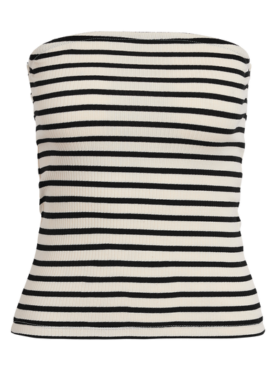 Noisy May t-shirts & toppe Tube top - Stribet - Rhea - Noisy May