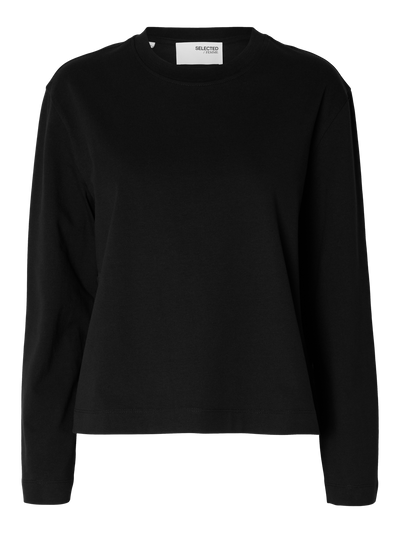 Selected Femme - Blouse - Delicioso - Essential Boxy LS