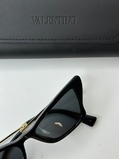 Preloved Preloved Valentino - Sorte solbriller - Preloved