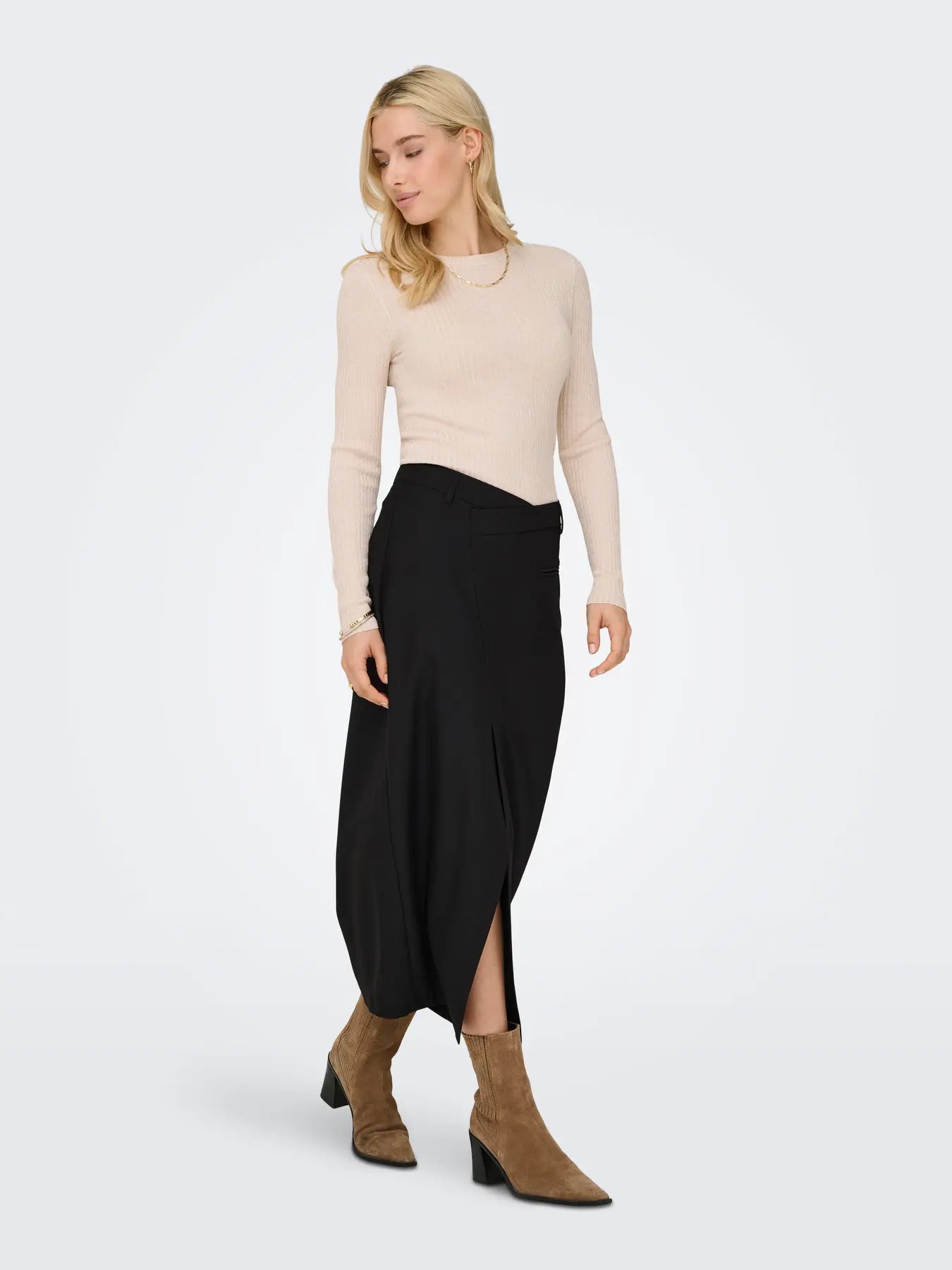 Only - Nederdel - Sort - Wella
