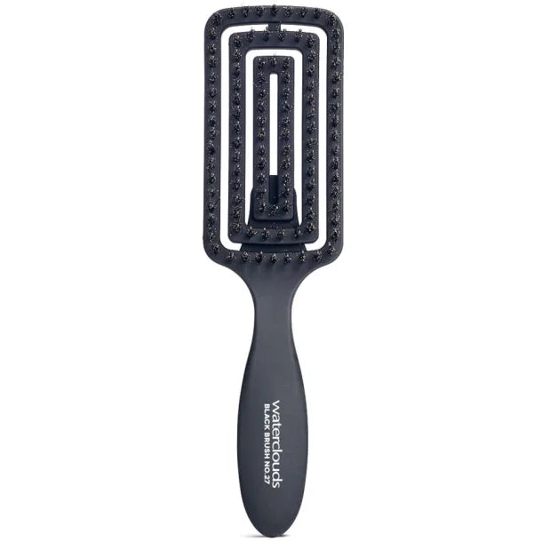 Hair brush - Flexi Vent No.24 - Black - Waterclouds