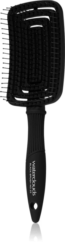 Hair brush - Flexi Vent No.24 - Black - Waterclouds