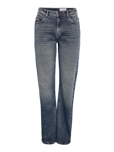 Noisy May - Jeans - Dark blue denim - Monica HW Straight