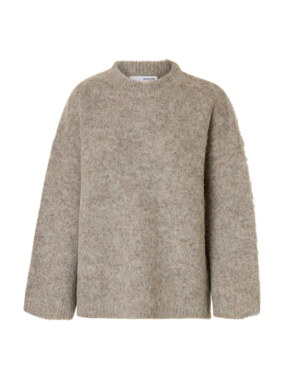 Selected Femme - Strik - Gabriella - Steel Grey
