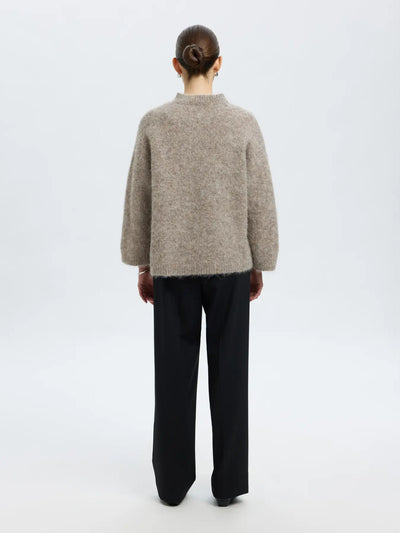 Selected Femme - Strik - Gabriella - Steel Grey