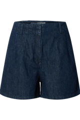 Selected Femme - Shorts - Dark blue denim - Hanny